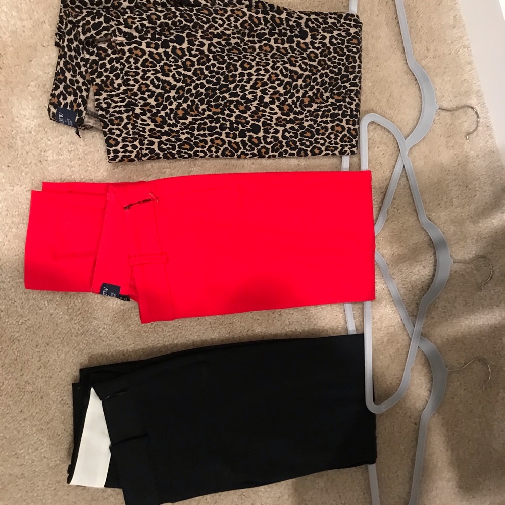 J crew factory Winnie pants bundle of 3